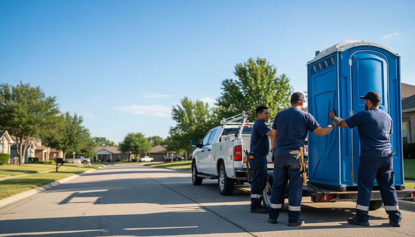Portable Toilet Rental in Reston, VA near me